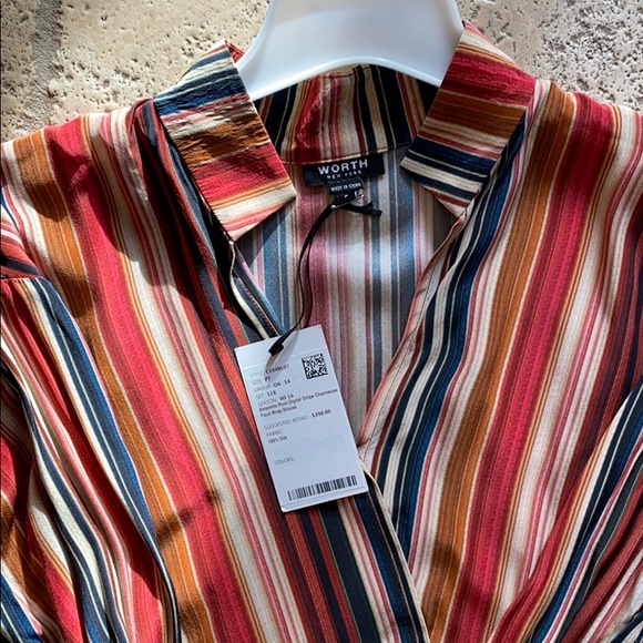 Worth Tops Worth Silk Blouse Poshmark